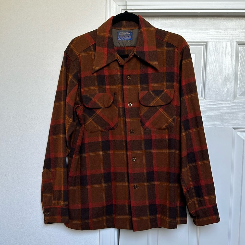 Vintage Pendleton board shirt 100% virgin wool